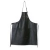 Dutchdeluxes Leather Zipper Tablier En Noir Classique 1 Dutchdeluxes Leather Zipper Tablier En Noir Classique -Sous Chef Boutique 0009 dutch deluxes leather zipper apron classic black