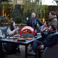 DeliVita Wood Fired Pizza Oven Chilly Red 13 DeliVita Wood Fired Pizza Oven Chilly Red -Sous Chef Boutique 0018 EmptyName606