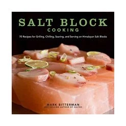 Simon & Schuster Simon & Schuster Salt & Pepper Salt Block Cuisine Par Mark Bitterman