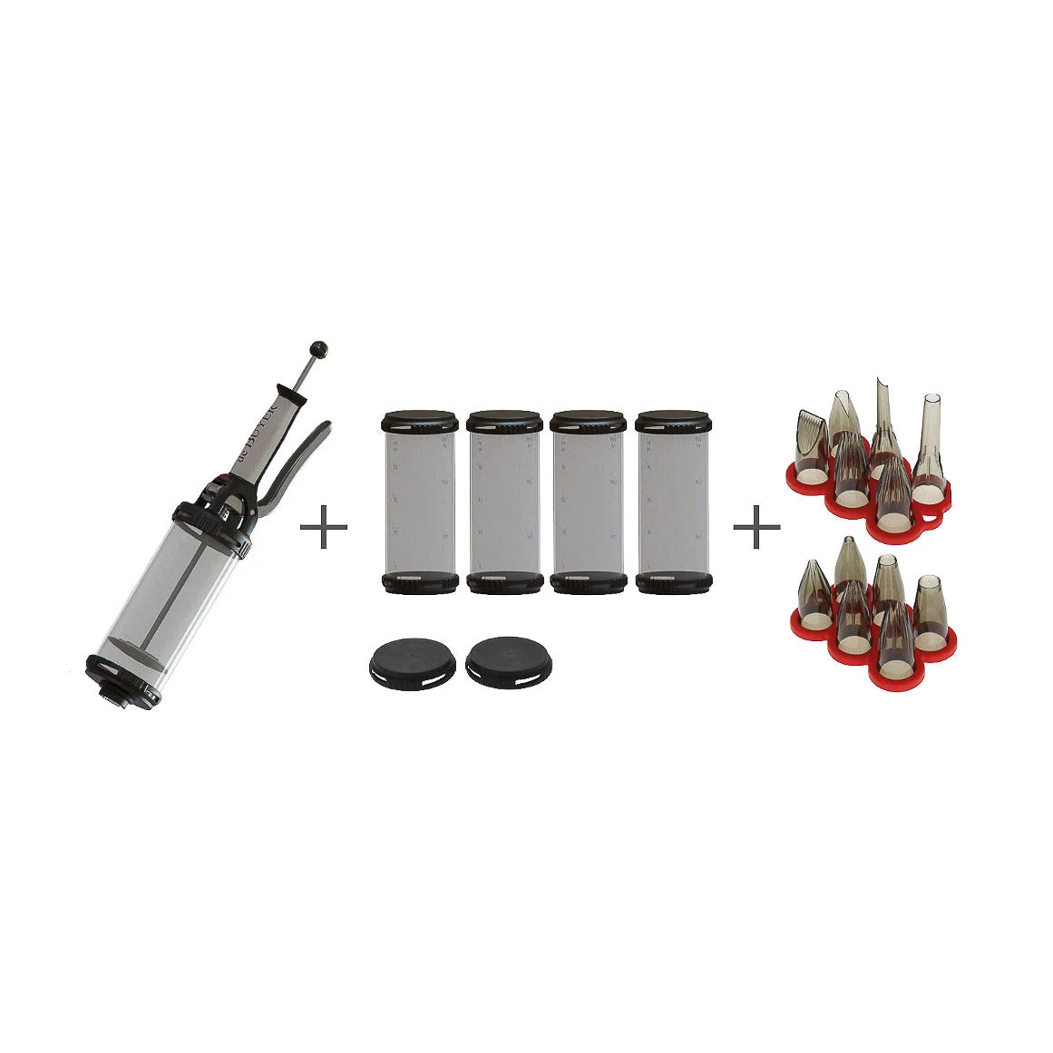 De Buyer De Acheteur 'Le Tube' Pâtisserie Pro Syringe 4 De Buyer De Acheteur 'Le Tube' Pâtisserie Pro Syringe – Image 2