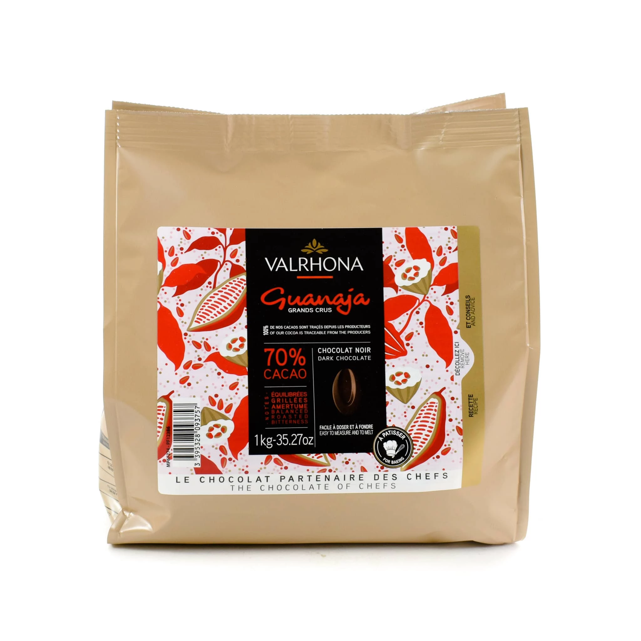 Valrhona Guanaja 70% Croustilles De Chocolat Noir 4 Valrhona Guanaja 70% Croustilles De Chocolat Noir – Image 2