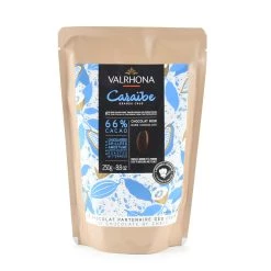 Valrhona Caraibe 66% Chocolat Noir Chips Cuisine Chocolat 10 Valrhona Caraibe 66% Chocolat Noir Chips Cuisine Chocolat -Sous Chef Boutique AA0105B Valrhona Caraibe 66 Dark Chocolate Chips 250g