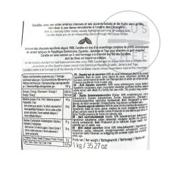 Valrhona Caraibe 66% Chocolat Noir Chips Cuisine Chocolat 9 Valrhona Caraibe 66% Chocolat Noir Chips Cuisine Chocolat -Sous Chef Boutique AA0105 ValrhonaCaraibe66 DarkChocolateChips1kg nutrition