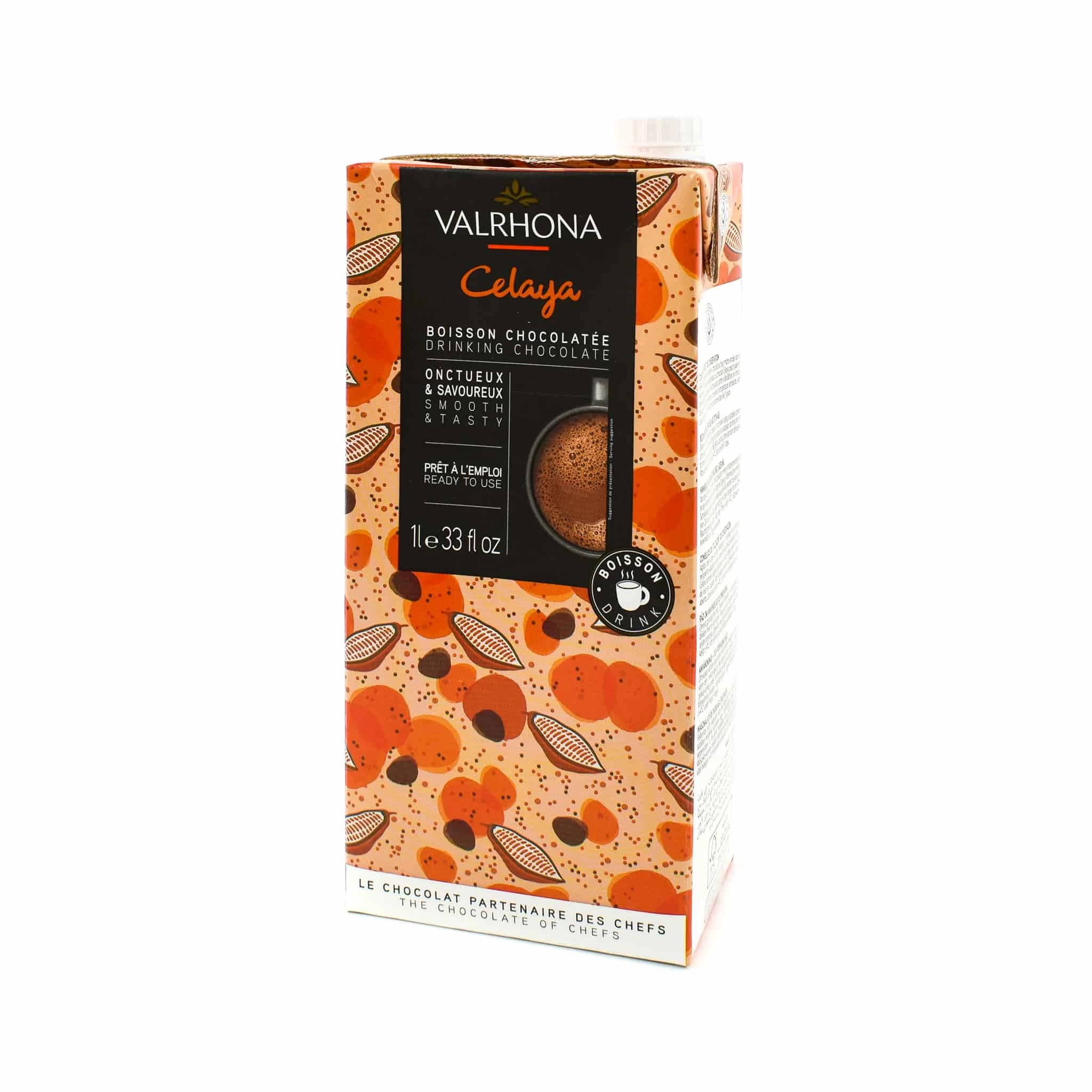 Valrhona Celaya Chocolat Chaud Liquide 1 Litre 3 Valrhona Celaya Chocolat Chaud Liquide 1 Litre