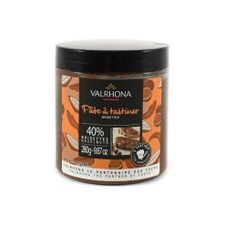Valrhona Chocolate Hazelnut 40% Spread 280g Ingredients