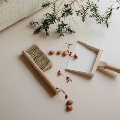 Andree Jardin Andrée Jardin Fibre Naturelle & Brosse à Main En Hêtre & Dustpan - Blanc -Sous Chef Boutique AJ0021 AndreeJardinNaturalFibre BeechHandBrush Dustpan White 8