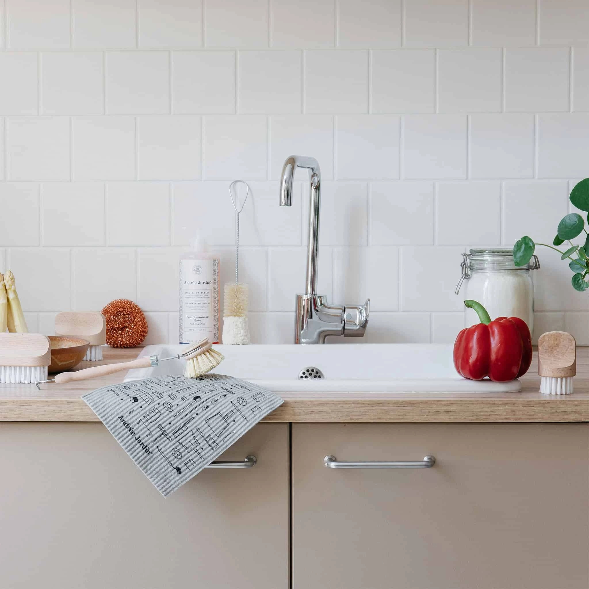 Andree Jardin Andrée Jardin Suédois Biodégradable Manteau Réutilisable X 2 4 Andree Jardin Andrée Jardin Suédois Biodégradable Manteau Réutilisable X 2 – Image 2