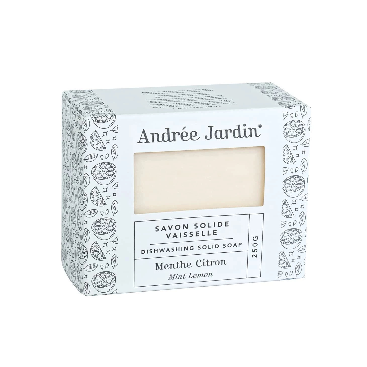 Andree Jardin Andrée Jardin Mint-Lemon Savon à Vaisselle Solide 3 Andree Jardin Andrée Jardin Mint-Lemon Savon à Vaisselle Solide