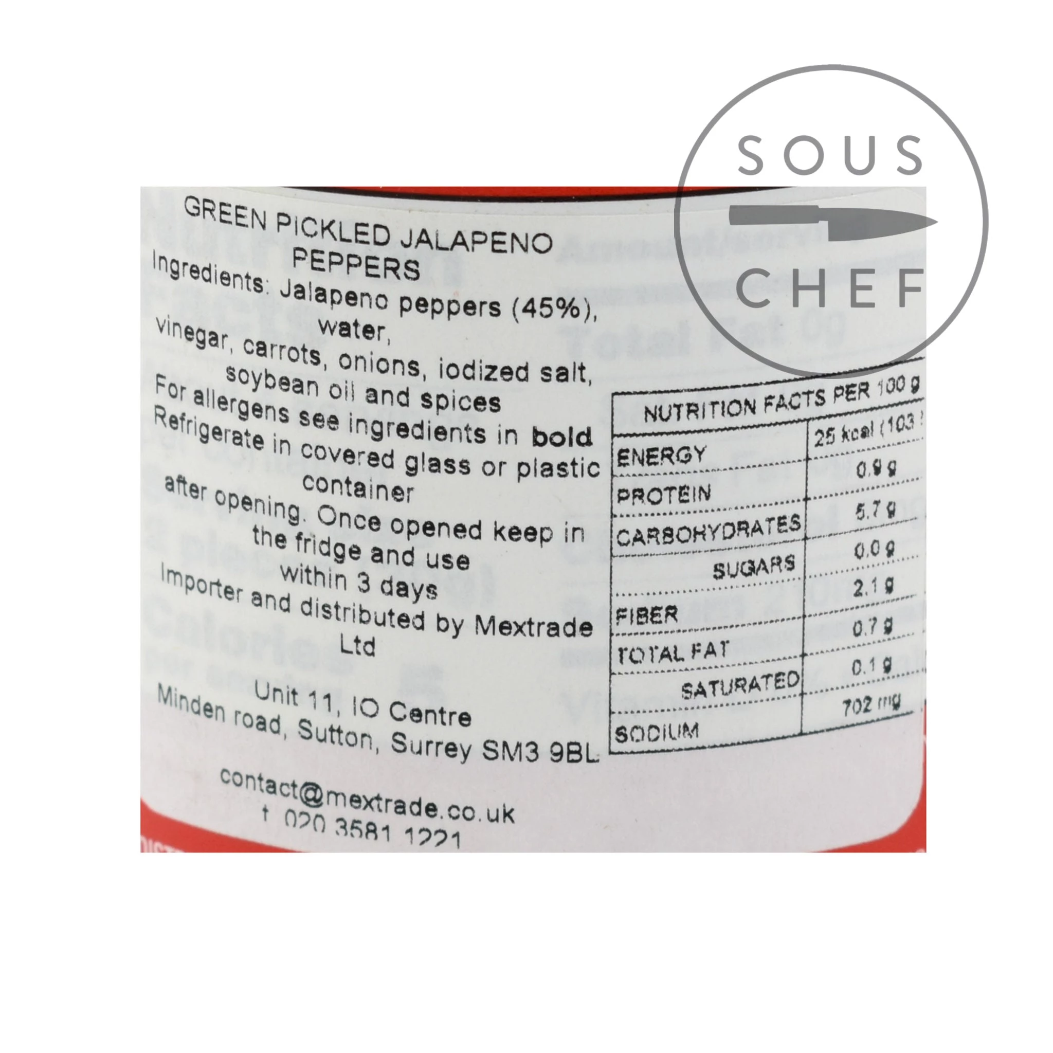 La Costena Vert Entier Jalapeno Peppers 199g 5 La Costena Vert Entier Jalapeno Peppers 199g – Image 3