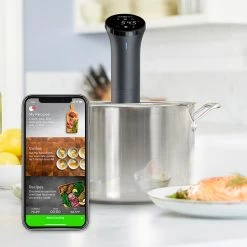 Cuisinière Anova Sous Vide Cuisinière De Précision Nano -Sous Chef Boutique Anova Nano LifestyleHero C withphone 1