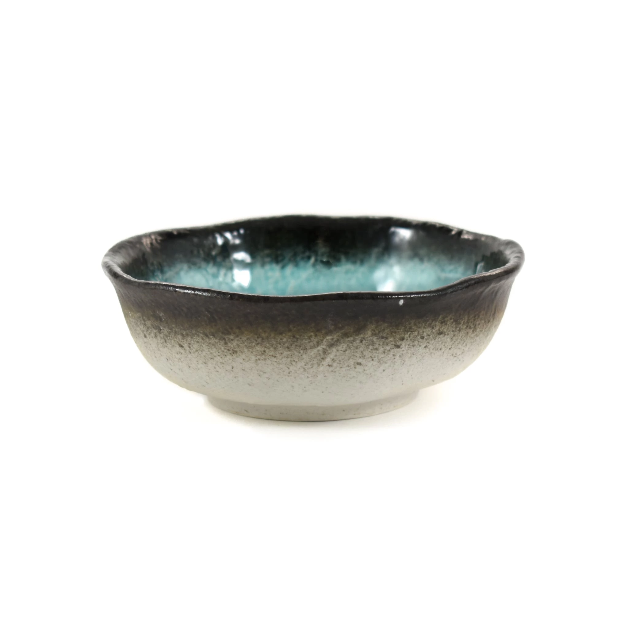 Kiji Stoneware & Ceramics Kiji Stoneware & Céramique Turquoise Glaze Bowl 12cm Dia X 4cm High Tableware 4 Kiji Stoneware & Ceramics Kiji Stoneware & Céramique Turquoise Glaze Bowl 12cm Dia X 4cm High Tableware – Image 2