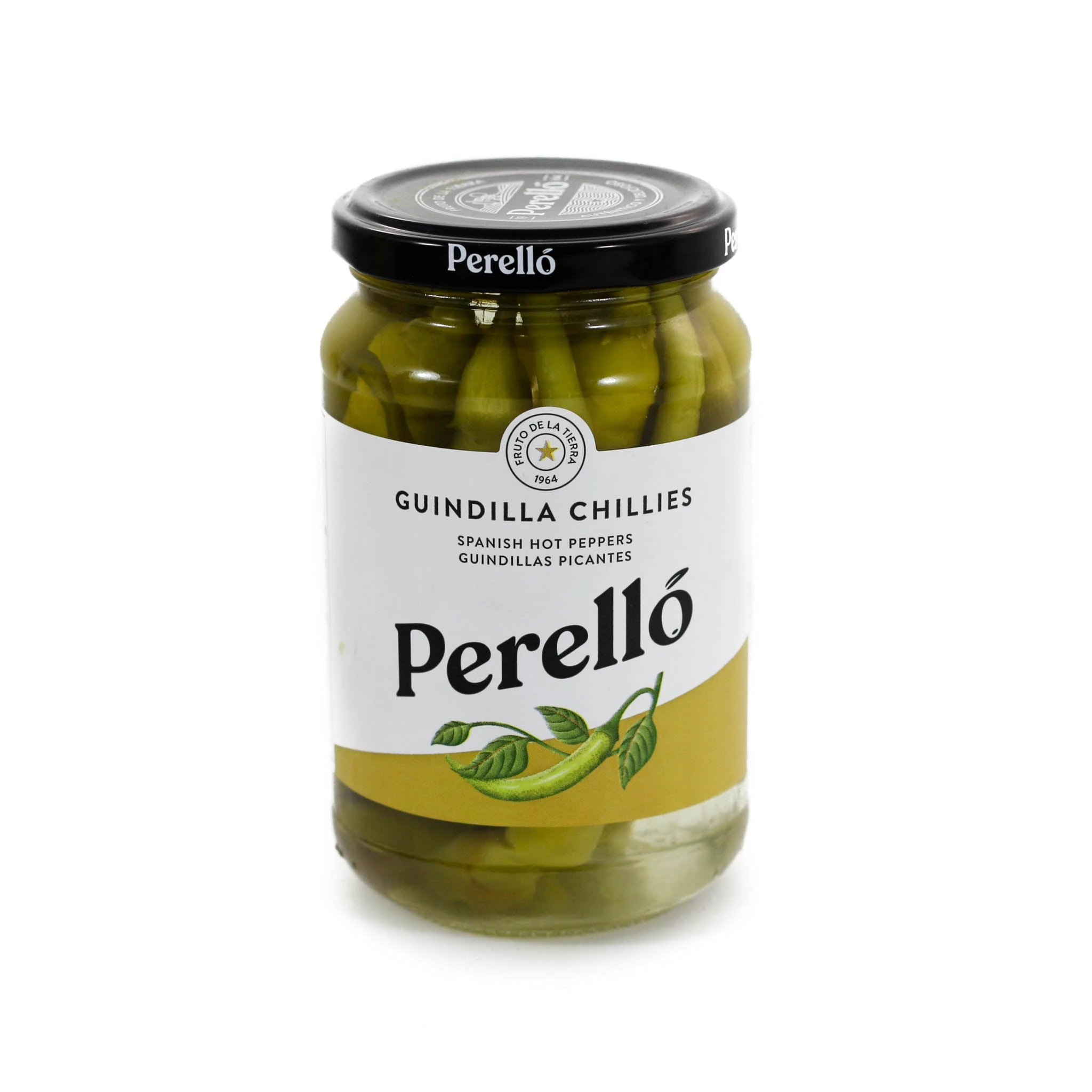 Ingrédients Perello Guindilla Peppers 345g 3 Ingrédients Perello Guindilla Peppers 345g