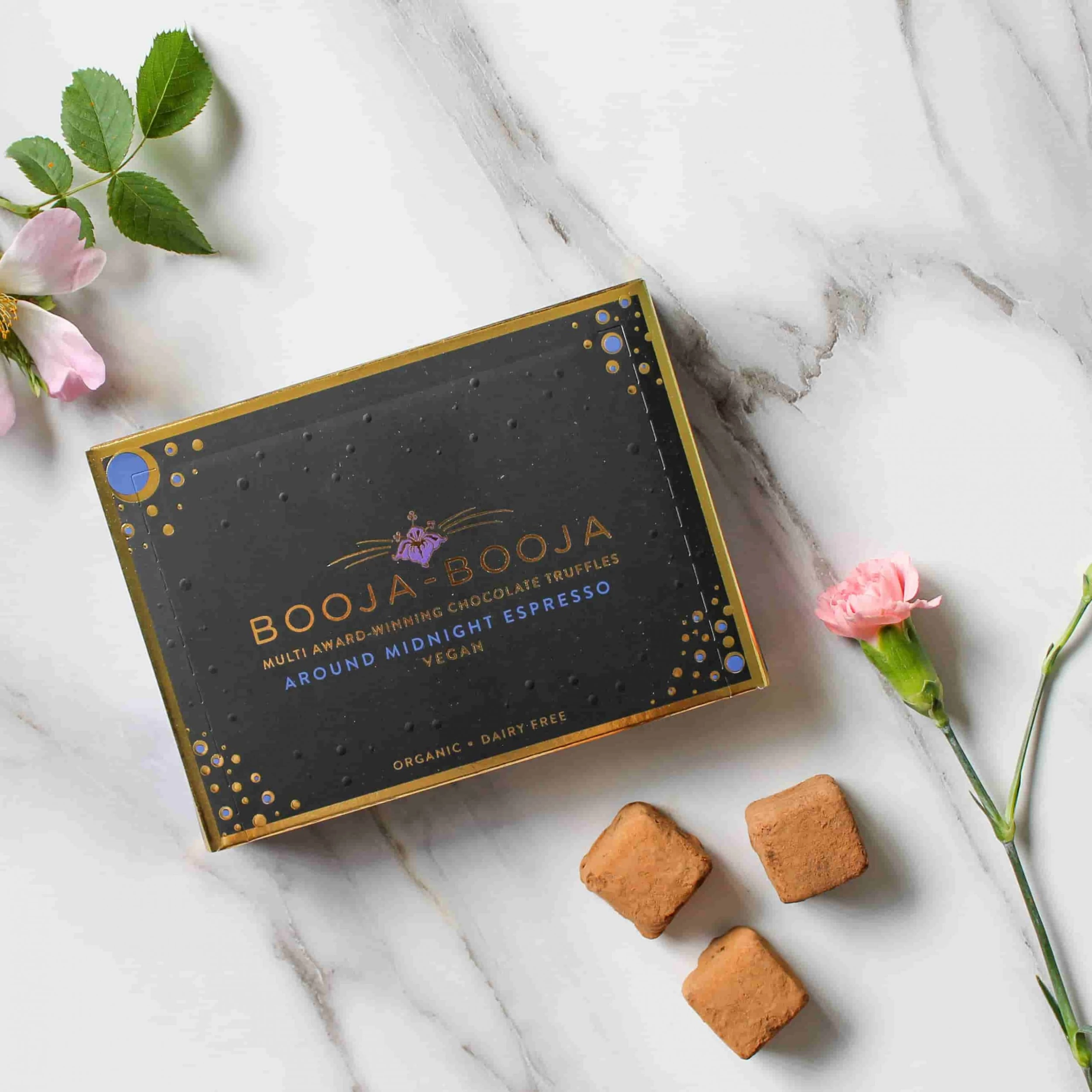 Ingredients Booja Booja Around Midnight Espresso Truffles 92g 4 Ingredients Booja Booja Around Midnight Espresso Truffles 92g – Image 2