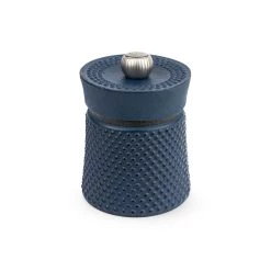 Peugeot Bali Fonte Cast Iron Pepper Mill Bleu 8cm Cuisinière