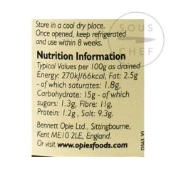 Opies Ingredients Pink Peppercorns With Malt Vinegar 105g 10 Opies Ingredients Pink Peppercorns With Malt Vinegar 105g -Sous Chef Boutique BO0197 PinkPeppercornsinBrine 2