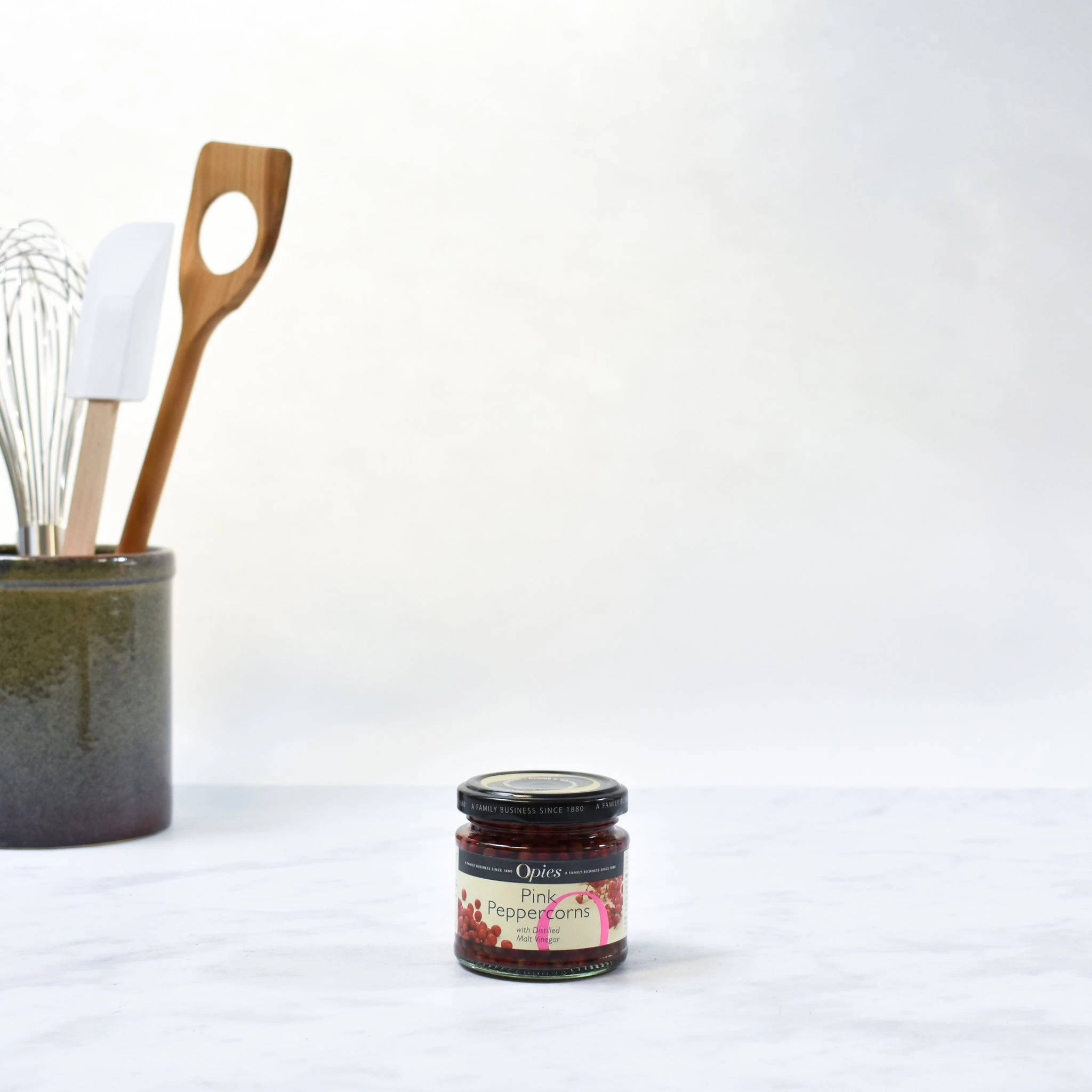 Opies Ingredients Pink Peppercorns With Malt Vinegar 105g 4 Opies Ingredients Pink Peppercorns With Malt Vinegar 105g – Image 2