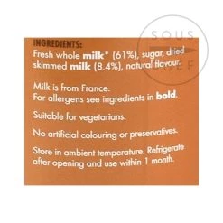 Chimbote Dulce De Leche 980g -Sous Chef Boutique BP0020 DulceDeLeche nutrition