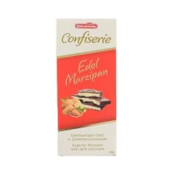 Schluckwerder Edel Marzipan With Dark Chocolate 100g Ingredients
