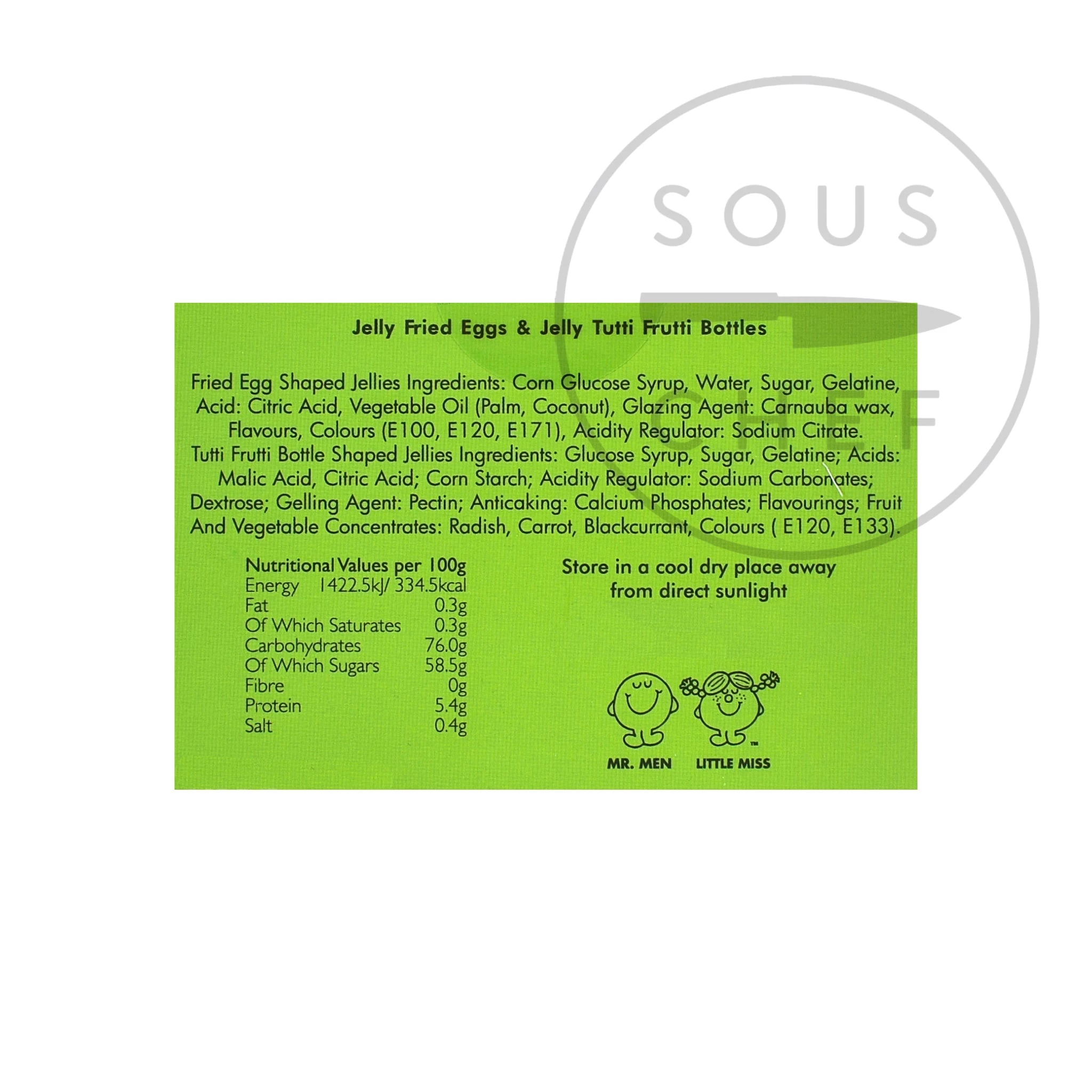 Mr Men And Little Miss Mr Strong Jelly Eggs & Jelly Shakes 100g 4 Mr Men And Little Miss Mr Strong Jelly Eggs & Jelly Shakes 100g – Image 2