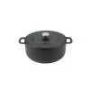 Cuisinière Combekk Sous-Chef Noir Recyclé Fonte Four Hollandais 24cm -Sous Chef Boutique CO0003 CombekkSous ChefBlackRecycledCastIronDutchOven24cm