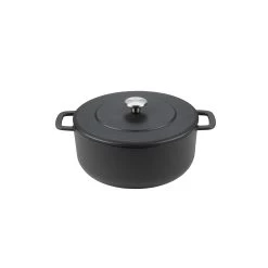Cuisinière Combekk Sous-Chef Noir Recyclé Fonte Four Hollandais 24cm