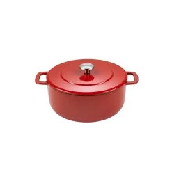 Combekk Sous-Chef Rouge Recyclé Fonte Four Hollandais 24cm