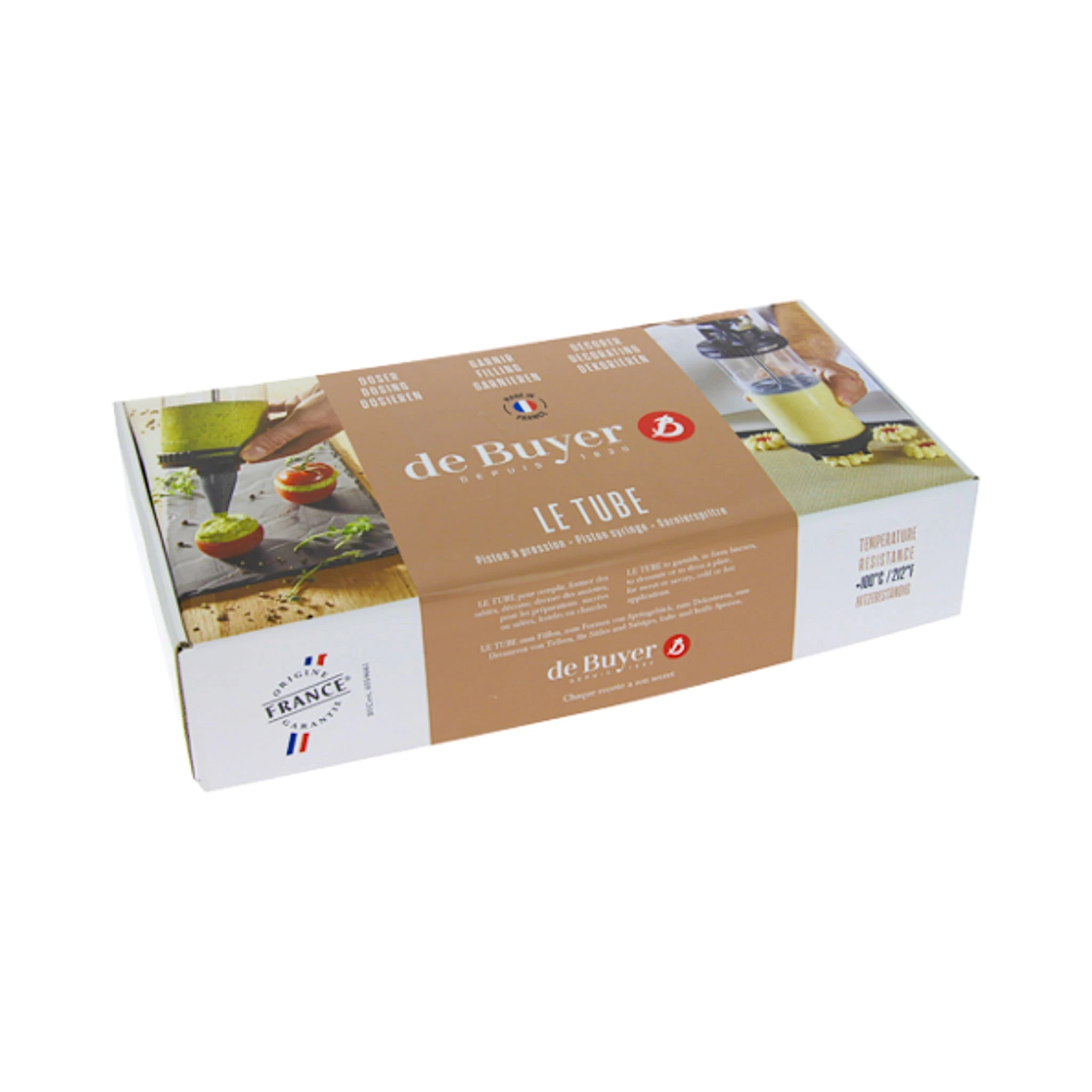 De Buyer De Acheteur 'Le Tube' Pâtisserie Syringe 4 De Buyer De Acheteur 'Le Tube' Pâtisserie Syringe – Image 2