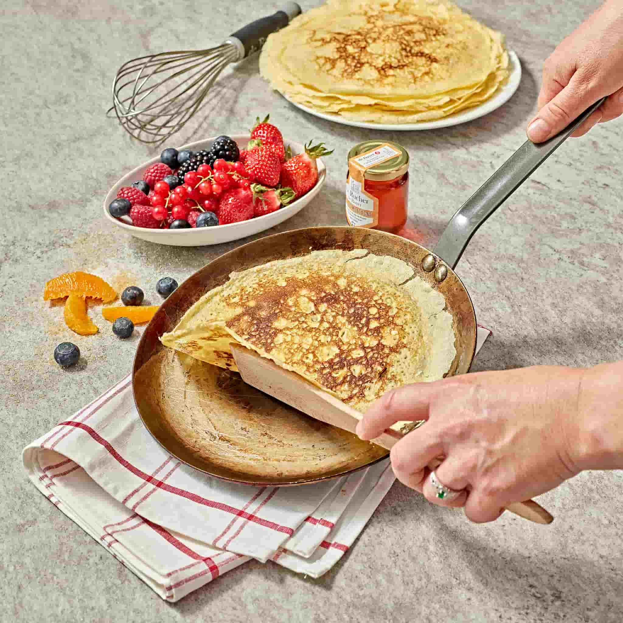 De Buyer De Acheteur Minéral B Crêpe Cuisinière 30cm 4 De Buyer De Acheteur Minéral B Crêpe Cuisinière 30cm – Image 2