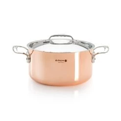 De Buyer Cuisinière De Acheteur Inocuivre Cuivre Stockpot 24cm