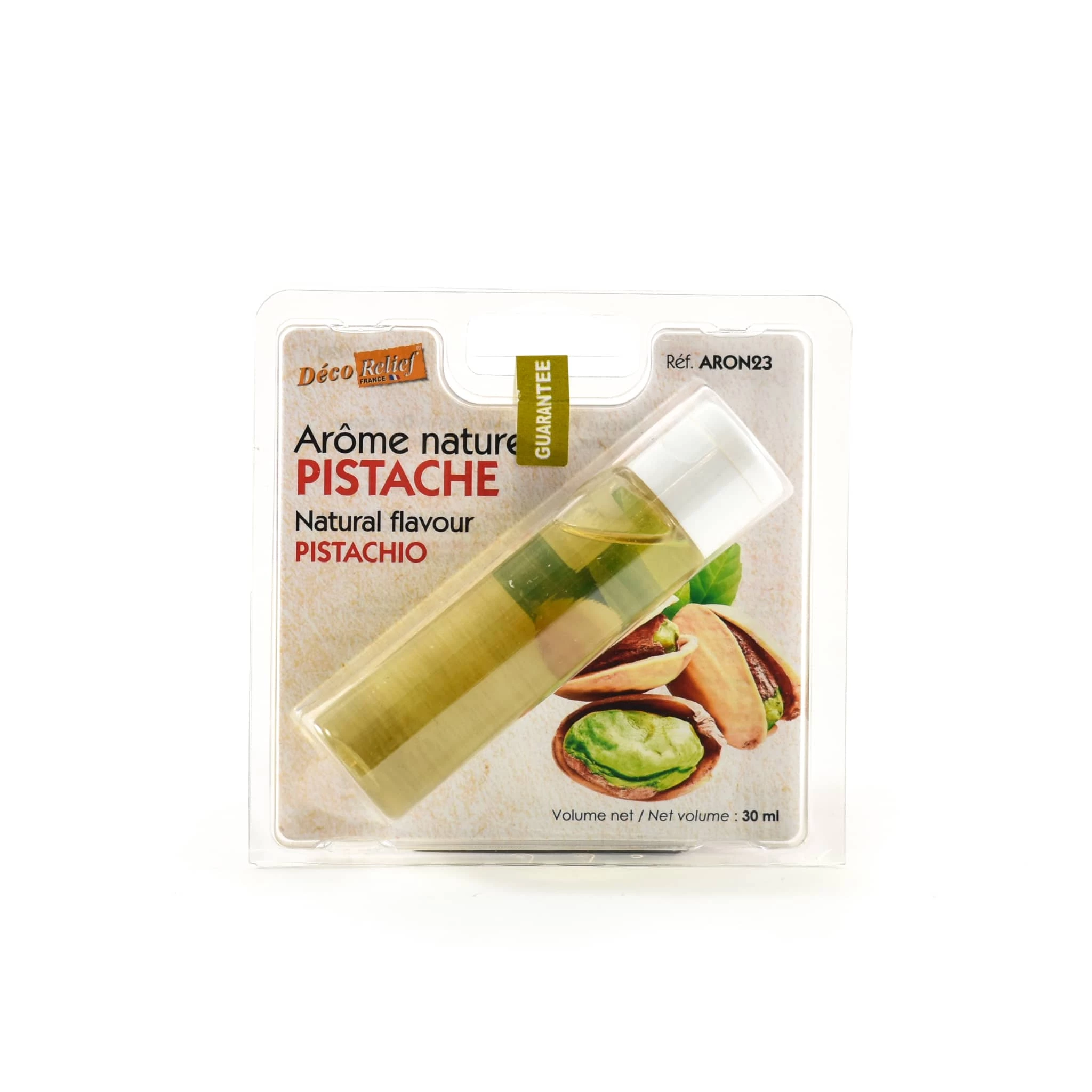 Deco-Relief Déco-relief Naturel Concentré Pistachio Saveur 30ml Ingrédients 3 Deco-Relief Déco-relief Naturel Concentré Pistachio Saveur 30ml Ingrédients