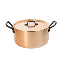 De Buyer Cuisinière De Acheteur Prima Matera Induction-Compatible Cuivre Casserole Pan