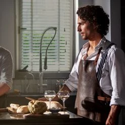 Dutchdeluxes Tablier BBQ En Cuir En Brun Vintage -Sous Chef Boutique Dutchdeluxes vintage brown spron