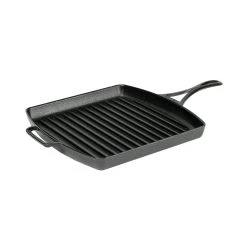 Lodge Blacklock Cast Fer Grill Pan Square 30.5cm Cuisinière