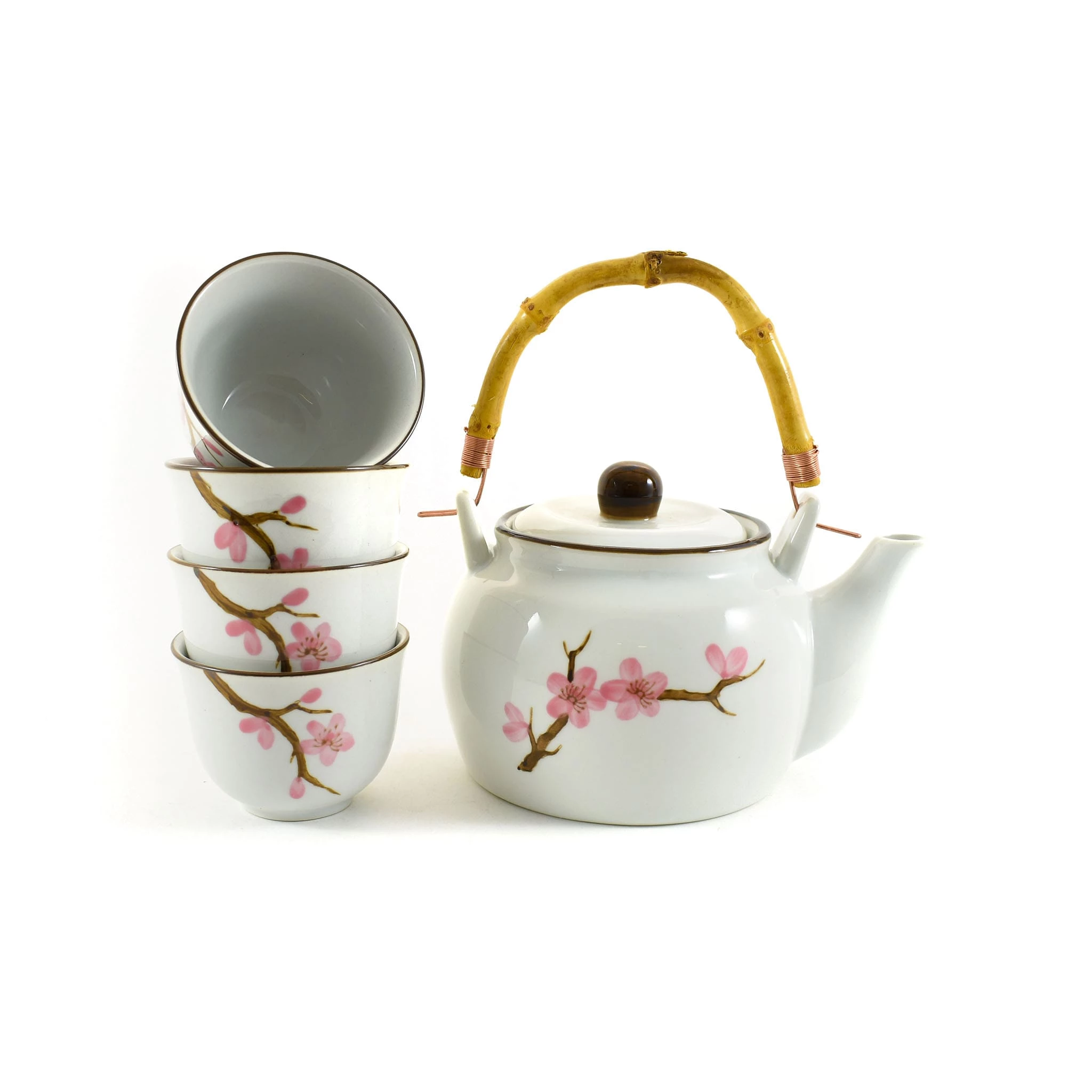 Kiji Stoneware & Ceramics Kiji Stoneware & Ceramics Rose Sakura Tea Set 800ml 4 Kiji Stoneware & Ceramics Kiji Stoneware & Ceramics Rose Sakura Tea Set 800ml – Image 2