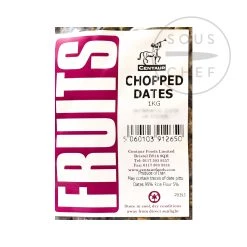 Ingrédients Centaur Dates Coupées 1kg -Sous Chef Boutique EN0053 ChoppedDates 1