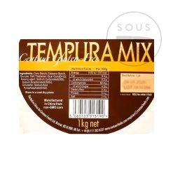 Farine De Centaur, Grains & Amp; Graines Mélange De Tempura Sans Gluten 1kg 7 Farine De Centaur, Grains & Amp; Graines Mélange De Tempura Sans Gluten 1kg -Sous Chef Boutique EN0101 Gluten Free Tempura Mix 1kg 1
