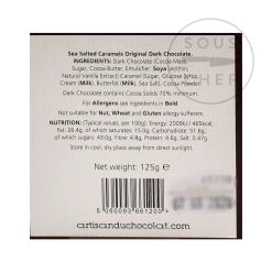 Artisan Du Chocolat Sea Salted Caramels Chocolate Bars & Confiserie -Sous Chef Boutique FC0011 ArtisanDuChocolatSeaSaltedCaramels Large 250g 1