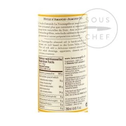 Ingredients La Tourangelle Toasted Almond Oil 250ml -Sous Chef Boutique FC0013 ToastedAlmondOil 1