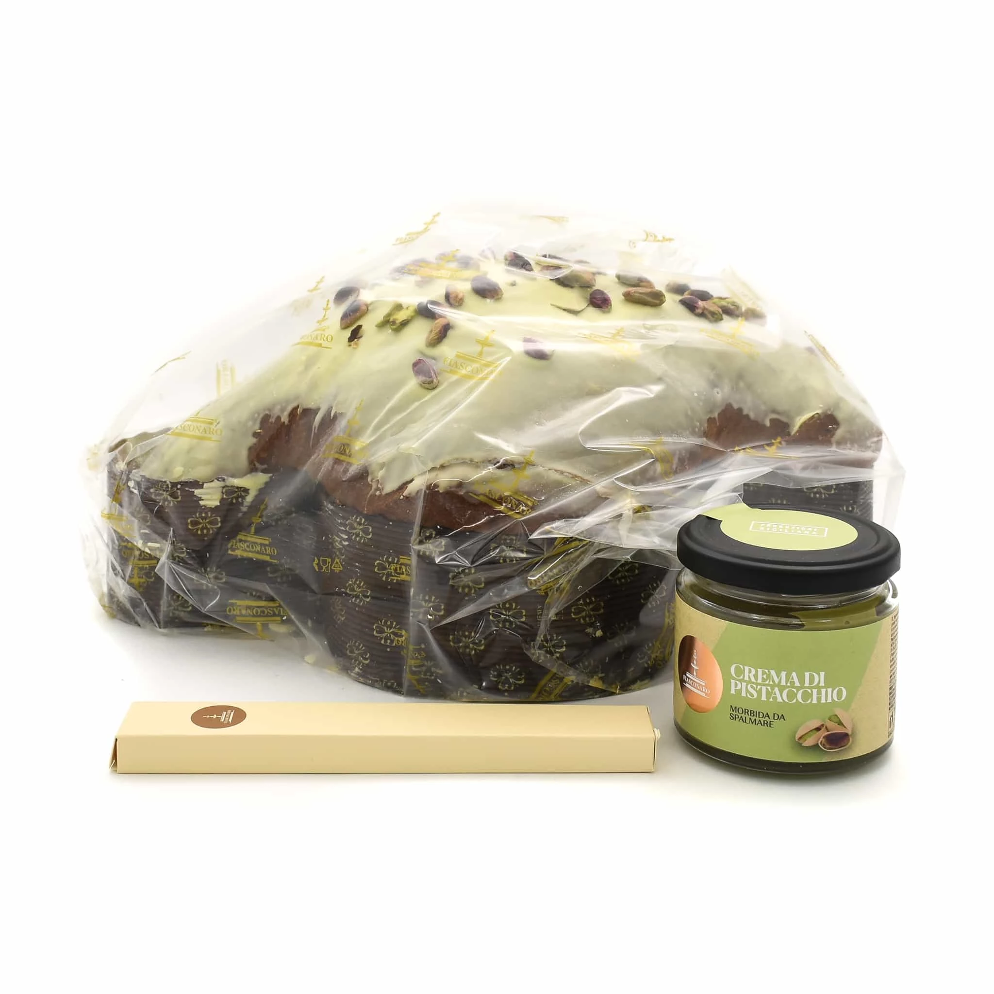 Snacks, Confiserie & Cake Fiasconaro Pistachio & Chocolat Blanc Colomba Boîte Cadeau 1kg 4 Snacks, Confiserie & Cake Fiasconaro Pistachio & Chocolat Blanc Colomba Boîte Cadeau 1kg – Image 2