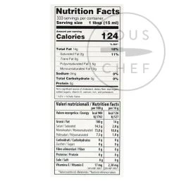 Frantoio Muraglia Intense Fruity Olive Oil 3L Ingredients -Sous Chef Boutique FR0013 Products FrantoioMuragliaIntenseFruityOliveOil3L nutrition