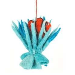 Felt So Good Felt Si Bon Clownfish Dans Coral Felt Tree Décoration Cadeaux