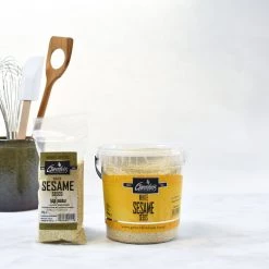 Nuts & Nut Pastes Greenfields Graines De Sésame Blanc -Sous Chef Boutique GE0076 GreenfieldsWhiteSesameSeeds 600g 2