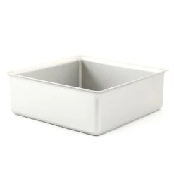 Samuel Groves Cuisinière Sirène Argent Anodisé 8" Carré Cake Tin