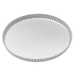 Samuel Groves Cuisinière Sirène Argent Anodisé Fluted Flan -Sous Chef Boutique GR0048 MermaidSilverAnodised12FlutedFlan f439e04c 090b 4059 8262 a8d0d3eeb289