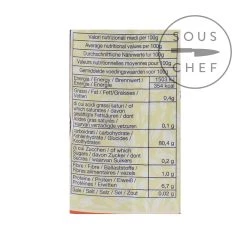 Ferron Violone Nano Rice 1kg Pâtes, Riz & Amp; Nouilles 7 Ferron Violone Nano Rice 1kg Pâtes, Riz & Amp; Nouilles -Sous Chef Boutique GU0013 FerronVialoneNanoRice1000g nutrition 2