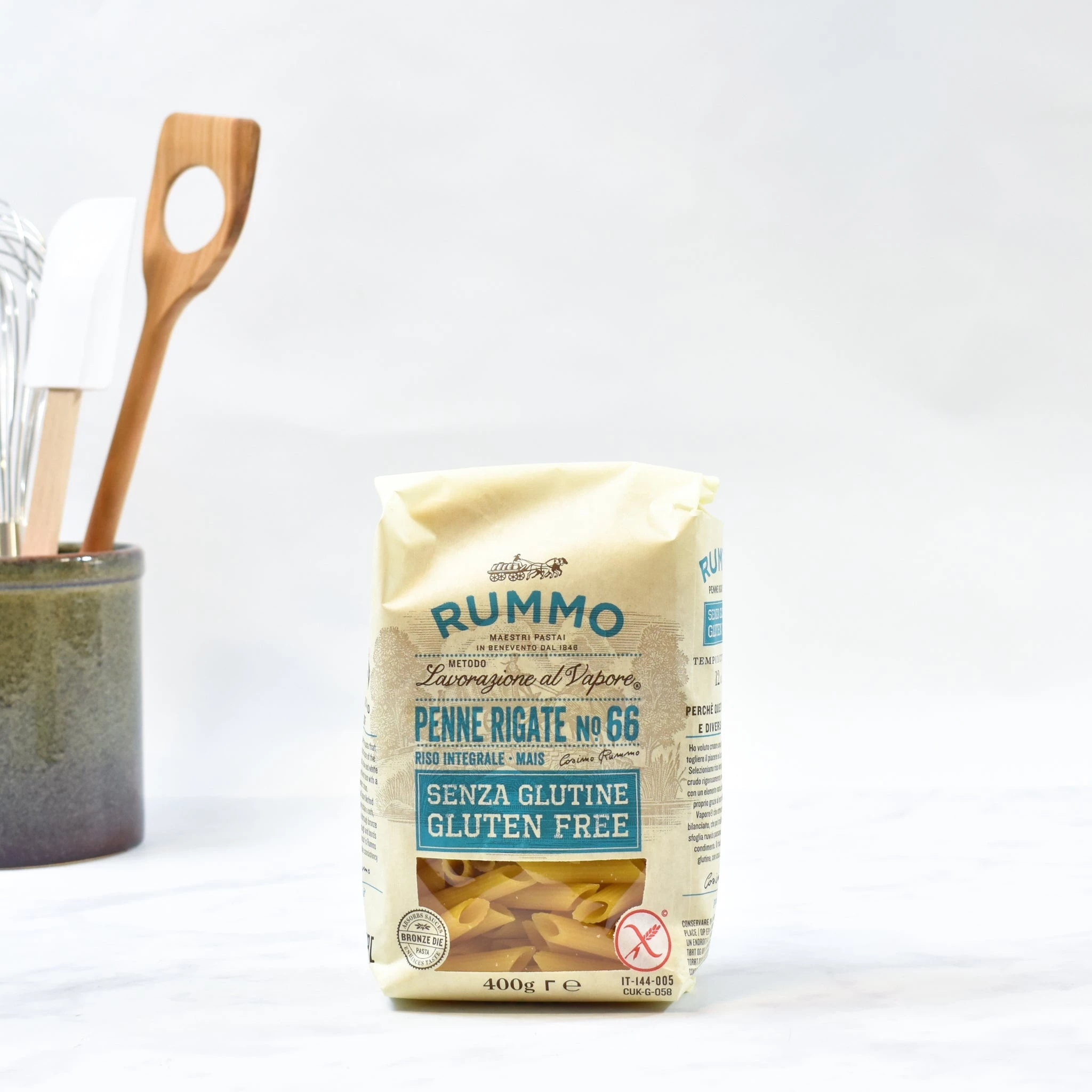 Rummo Sans Gluten Penne Rigate 400g Ingrédients 4 Rummo Sans Gluten Penne Rigate 400g Ingrédients – Image 2