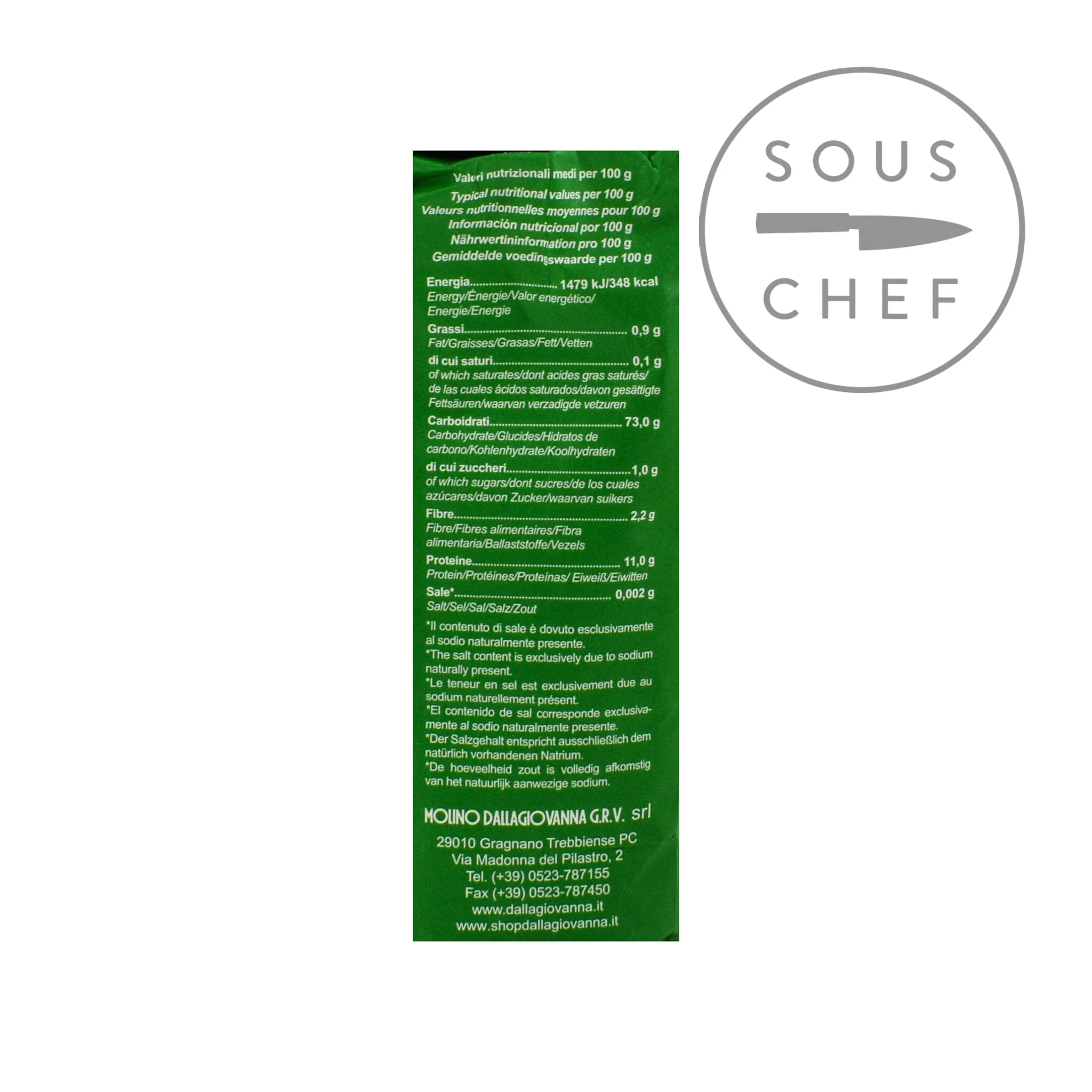 Dalla Giovanna 00 Flotte De Pizza 1kg 5 Dalla Giovanna 00 Flotte De Pizza 1kg – Image 3