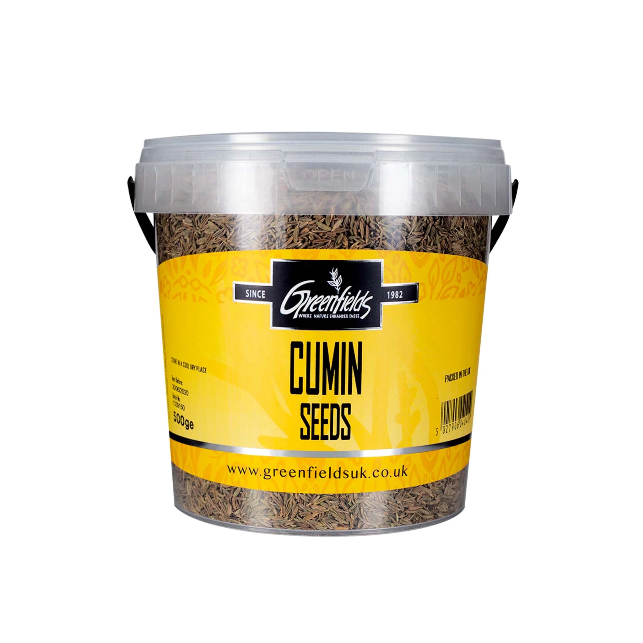 Greenfields Cumin Seeds Ingredients 4 Greenfields Cumin Seeds Ingredients – Image 2