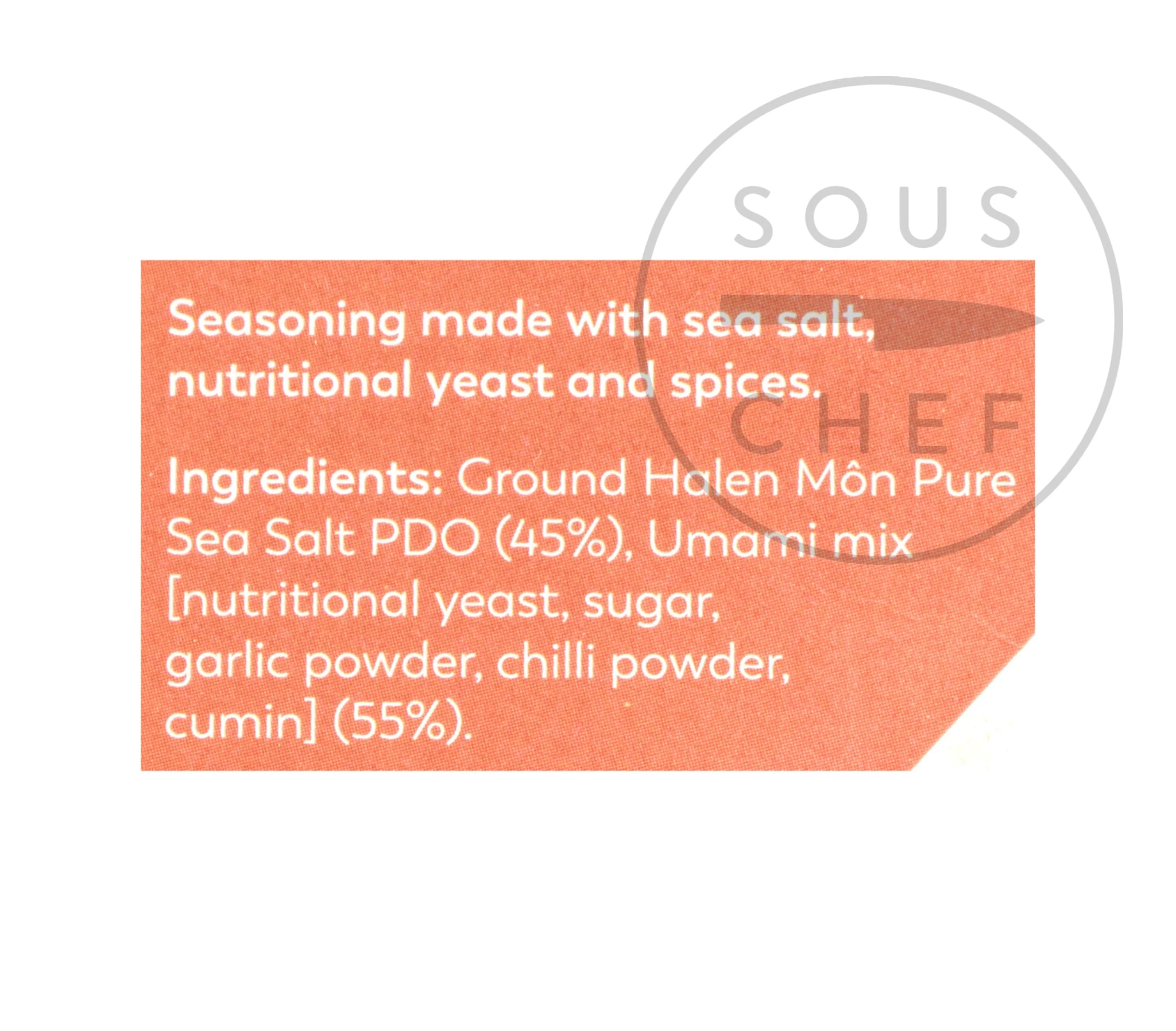 Halen Môn Umami Sea Salt 100g Ingredients 3 Halen Môn Umami Sea Salt 100g Ingredients – Image 2