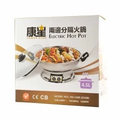 HSK Table Top Pot Chaud Chinois 4.5 Litres, Servir 6-8 11 HSK Table Top Pot Chaud Chinois 4.5 Litres, Servir 6-8 -Sous Chef Boutique ID0060 TableTopChineseHotPot4.5litres Serve6 8